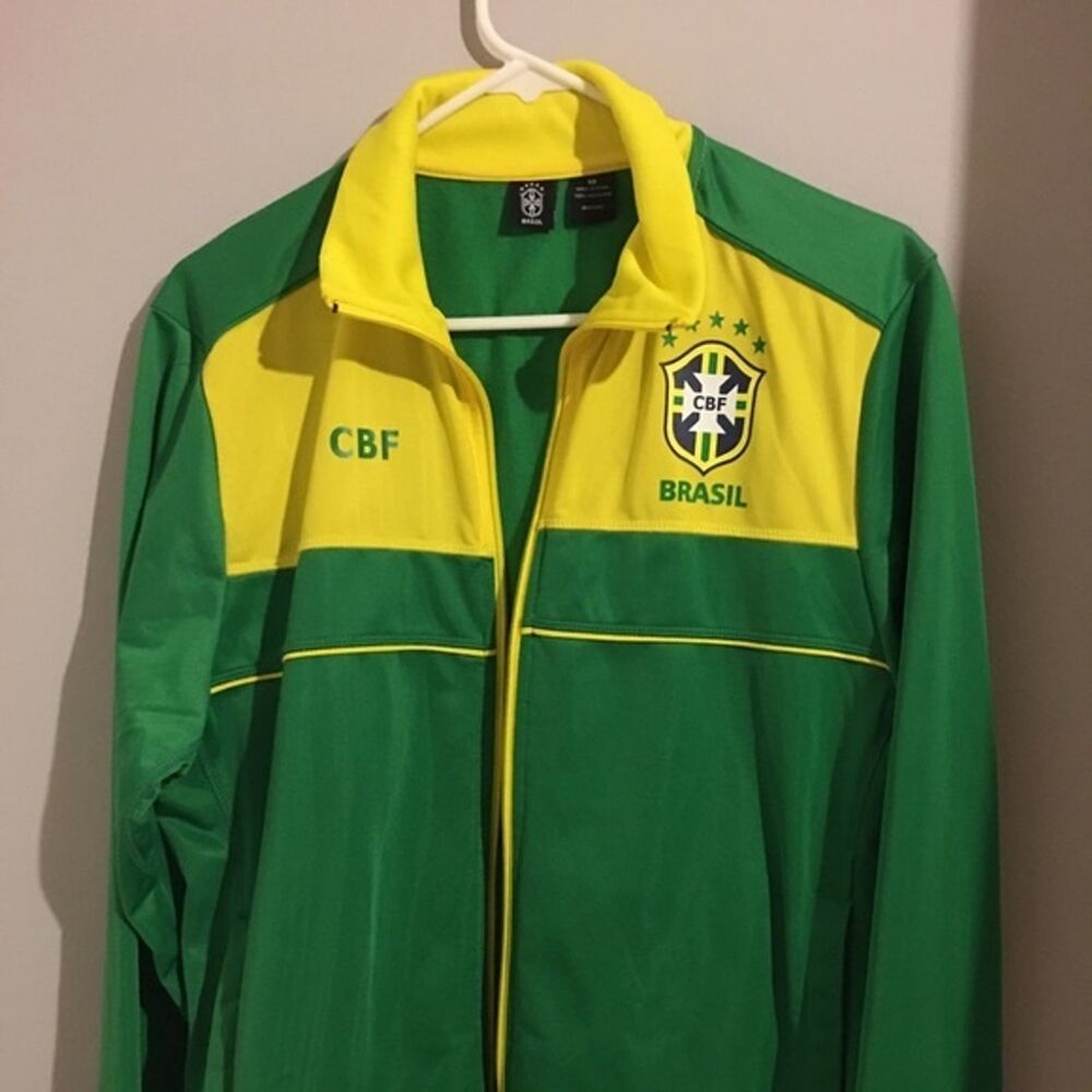 Women’s World Cup Brazil Track  Jacket Médium Brazilian Soccer Team Jacket